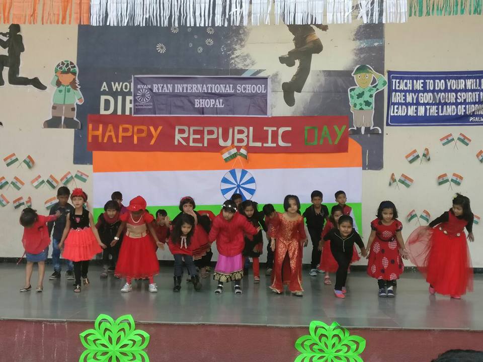 Republic Day Celebration - Ryan International School Bhopal
